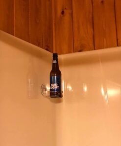 Portable Cupholder Suction Caddy for Shower Beer & Bath Wine | American-Made Clear Holder | The Original SipCaddy 39 519oO81jtgL 2