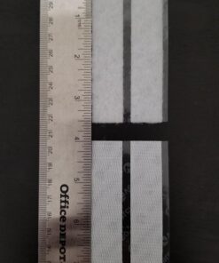 VELCRO Brand - Sticky Back Hook and Loop Fasteners | Perfect for Home or Office | 3 1/2in x 3/4in Strips | Pack of 4 | White (VEL90076) 4Pk 27 519rlTN9HbL