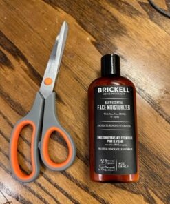 Brickell Men's Daily Essential Face Moisturizer for Men, Natural and Organic Fast-Absorbing Face Lotion with Hyaluronic Acid, Green Tea, and Jojoba, 4 Ounce, Scented 4 Fl Oz (Pack of 1) 29 519uKUKg3WL