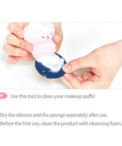 ETUDE My Beauty Tool Jellyfish Silicon Brush | All in One Deep Pore Cleansing Sponge & Brush, for Exfoliating, Massage, Cleansing Soft Brush 31 519vDsg2e5L