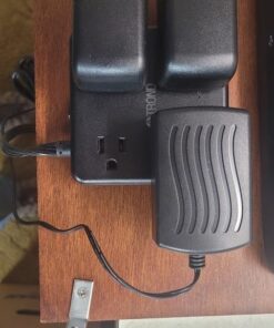 TROND Power Strip Surge Protector - Flat Plug Extension Cord, 8 Widely-Spaced Outlets, 4 USB Charger(1 USB C Port), 5FT Ultra Thin Cord, 1440J, Flat Wall Plug, Desk Charging Station for Travel, Black 5 FT-1 USB C 44 519yUu5oLTL