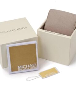 Michael Kors Parker Women's Watch, Stainless Steel and Pavé Crystal Watch for Women with Steel, Leather, or Silicone Band Rose Gold/White 15 51A0yGhyyPL