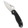 Spyderco Para 3 Signature Folding Utility Pocket Knife with 2.95" Stainless Steel Blade and G-10 Handle - Everyday Carry - PlainEdge - C223GP 63 51ABTEjJ2mL