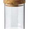 Berard Glass Storage Jar with Olive Wood Lid, 20-Ounce 13 51AEQuJBC4L