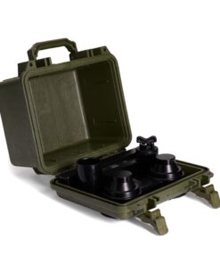 Alternative view of DemerBox DB2: Waterproof, Portable, and Rugged Outdoor Bluetooth Speakers. Loud Sound, 40+ hr Battery Life, Dry Box + USB Charging (Pesaro Green) Pesaro Green