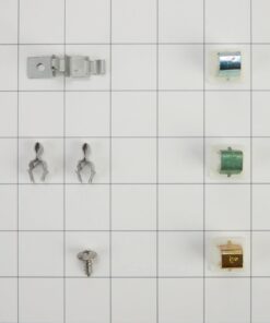 Whirlpool 279570 Dryer Door Latch Kit, White 12 51AOf1yTt7L