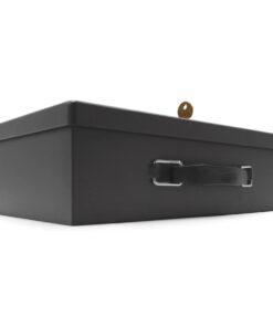 Honeywell Safes & Door Locks 6104 Fire Resistant Steel Security Safe Box with Key Lock, 0.17-Cubic Feet, Black 19 51AUISGKDUL