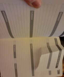 Papercode 2024 Daily Planner - Leather Weekly Planner W/Thick No-Bleed Pages - Monthly & Weekly Layouts - Use for Productivity, Schedule, or Agenda Blue 81 51AW4l74kSL 1