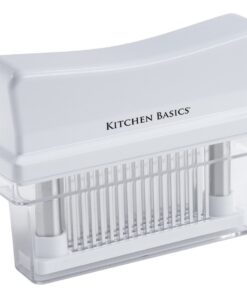 Alternative view of Kitchen Basics 48 Blade Meat Tenderizer Tool, Sharp Stainless-Steel Blades, White