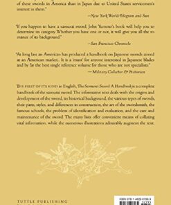 The Samurai Sword: A Handbook 12 51AXGMkuecL