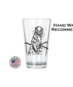 Corkology River Otter Pint Glass, Clear 7 51AcD2MIrjL