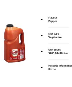 Frank's RedHot Original Cayenne Pepper Hot Sauce, 1 gal - One Gallon Bulk Container of Cayenne Pepper Hot Sauce to Add Flavorful Heat to Entrees, Sides, Snacks, and More 28 51AfkCaLMPL
