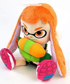 Sanei SP01 Splatoon Series Female Inkling Stuffed Plush, 9" 13 51AjpiuAHHL