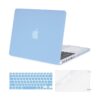 MOSISO Case Only Compatible with MacBook Pro Retina 13 inch (Models: A1502 & A1425) (Older Version Release 2015 - end 2012), Plastic Hard Shell Case & Keyboard Cover & Screen Protector, Airy Blue 7 51Ak6yp7RaL 2