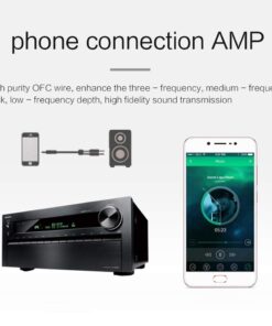 ANNNWZZD 1/8 to 1/4 Stereo Cable, 1/4 to 3.5mm 1/8 TRS Y Splitter Audio Cord Compatible with Phone, PC, Computer Sound Card 6ft/2m 11 51AljvIflAL 1