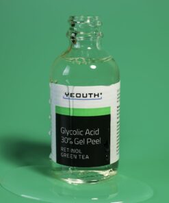YEOUTH Glycolic Acid Peel for Face Professional 30% Gel with Retinol & Green Tea, Chemical Peel for Face at Home for Wrinkles, Dark Spots & Acne, Skin Care Chemical Exfoliant, Glycolic Acid Serum Glycolic 30% Peel 1oz 28 51AovSt9ciL
