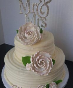 1 X Mr & Mrs Monogram Silhouette Rhinestone Wedding Cake Topper Decoration with Crystals - Formal Font 41 51B tfRugvL