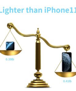 T-CORE Power Bank The Smallest and Lightest 10000mAh External Battery Ultra-Compact High-Speed Charging Technology Portable Charger for iPhone, Samsung Galaxy and More Black 30 51B7mrBivDL