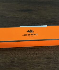 JINHAO 250 Stainless Steel Gold Trim Fountain Pen - Medium 1 37 51BC3 9GTJL