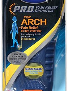 Dr. Scholl's P.r.o. Arch Pain Relief Orthotic (Women 6-10) 1 Pair Old version 6 51BCJhVvRCL