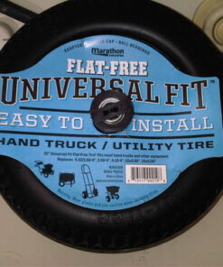 Universal Fit 00210, Flat Free, Hand Truck All Purpose Utility Tire, 4.10/3.50-4" 45 51BOs9EMpdL