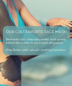 Pure Body Naturals Dead Sea Mud Mask - Face Mask and Body Mud for Acne, Blackheads, and Oily Skin - Facial Self Care for Men and Women - Minimize Pores with Deadsea Mud, Clay, Charcoal - 8.8 Ounce 34 51BlAbj3NFL