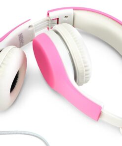 Alternative view of NENOS Children Kids Children's Volume Limited Headphones for Kids Foldable (Pink) Pink
