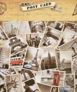 Dxhycc 32 PCS 1 Set Vintage Retro Old Travel Postcards for Worth Collecting 27 51BrPxGN0ML