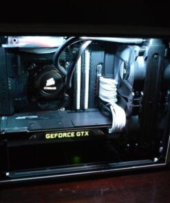 CORSAIR Hydro Series H105 AIO Liquid CPU Cooler, 240mm Thick Radiator, Dual 120mm PWM Fans 43 51Bs4FvCRVL