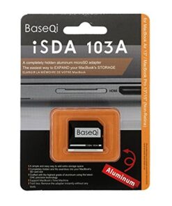 BaseQi Aluminum microSD Adapter for MacBook Air 13" and MacBook Pro 13"/15" (Non-Retina) Models 25 51Bujl83n0L