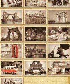 Dxhycc 32 PCS 1 Set Vintage Retro Old Travel Postcards for Worth Collecting 25 51BvdjEg ZL