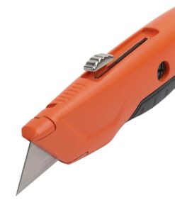 HDX 377 784 x10 Retractable Utility Knife with Rubber Handle and 3 Position Locking Blade, Metal Pack of 10 9 51BvjbyKxxL