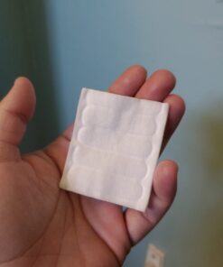 Diane Cotton Squares – 100% Real Cotton – Soft, Gentle on Face, Use for Makeup and Nail Polish Removal, Beauty Applicator - 160 Count (Pack of 1) 160-Pack SQUARES 30 51C0735AbUL