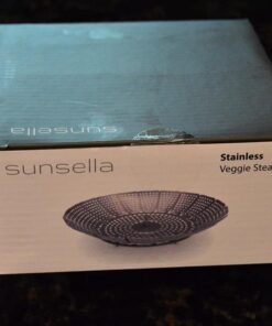 Sunsella Vegetable Steamer - 5.3" to 9.3" - 100% Stainless Steel 47 51C4MK7ZT6L