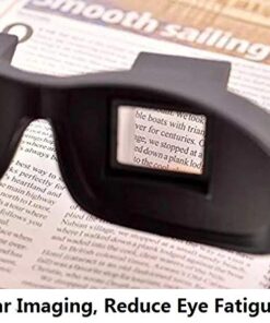 Flammi Lazy Glasses Prism Glasses Horizontal Spectacles Lie Down for Reading/Watching TV 19 51C4QNJyq5L