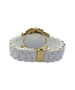 Michael Kors MK5145 Women's Two Tone Stainless Steel Quartz Chronograph White Dial Watch 17 51C4jCF99XL
