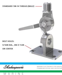 Shakespeare 4187 SS Ratchet Mount 9 51CDTKKJYrL
