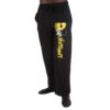 Harry Potter H Hufflepuff Logo Print Men's Sleep Pajama Pants Large