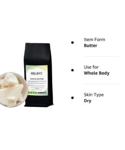 Oslove Organics Kokum Butter-Pure, Natural, Fresh, Thickener for Whipped Body Butters, Sunscreens, Soaps, Deodorants and Lotions | 1LB. 12 51CKxhFcvyL