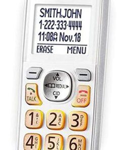 Panasonic DECT 6.0 Expandable Cordless Phone with Answering Machine and Smart Call Block - 2 Cordless Handsets - KX-TGD532W (White/Silver) White/Silver 2 Handsets Talking Caller ID + Answering Machine 28 51CSw3NUq8L