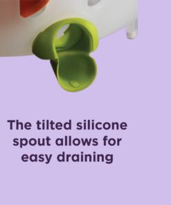 Chef'n Plastic 401-281-004 DishGarden Dish Rack, 14 x 13.25 x 6.5 inches, White/Green 25 51CdCq6ANiL