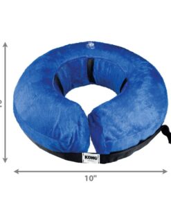 KONG - Cloud Collar - Plush, Inflatable E-Collar - For Injuries, Rashes and Post Surgery Recovery - For Medium Dogs/Cats Standard Packaging 23 51CnvQTJ8NL