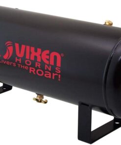Vixen Horns Train Horn Kit for Trucks/Car/Semi. Complete Onboard System- 200psi Air Compressor, 2.5 Gallon Tank, 3 Trumpets. Super Loud dB. Fits Vehicles like Pickup/Jeep/RV/SUV 12v VXO8325/3118B 16 51CoPn2BV4L 1
