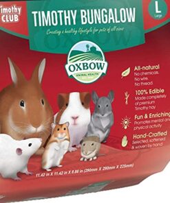 Oxbow Animal Health Timothy Hay Bungalow - Large Large (Pack of 1) 19 51CxLFlZ9AS