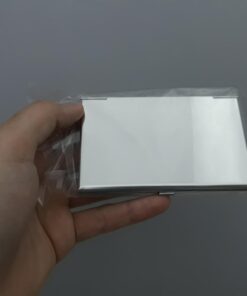 MaxGear Metal Business Card Holder for Men & Women, Pocket Business Card Case Slim Business Card Wallet Business Card Holders Name Card Holder, 3.7 x 2.3 x 0.3 inches, Stainless Steel, Silver Mirror Brushed Silver 37 51D3xMEPeQL 1