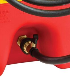 Scepter 14 Gallon Portable On Wheels Gas Fuel Tank Containers with LE Fluid Transfer Siphon Pump and 10 Foot Long Hose, 2 Pack 20 51D47s6OWL