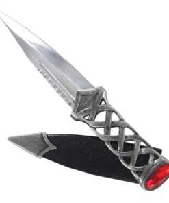 Alternative view of Armory Replicas Scottish Gaelic Sgain Dubhs Celtic Dagger Knife Red Gem - Dagger