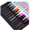 BEMLP Permanent Marker Pen Colorful Waterproof Metal Oilly Fill Paint For School DIY Tyre Tire Tread CD Metal Paint Markers Tire pen 12 Colors for Scuba gear 49 51D90cJY1JL
