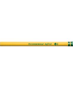 Ticonderoga My First Wood-Cased Pencils, Pre-Sharpened, 2 HB, Yellow, 12 Count Writing Instrument 12 Pack 19 51DBum4daL