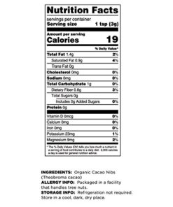 Terrasoul Superfoods Raw Organic Cacao Nibs, 16 Oz, Superfood Crunch for Smoothie Bowls, Nut Butter Spreads, Oatmeal and DIY Chocolate Creations 1 Pound (Pack of 1) 14 51DByJDicxL